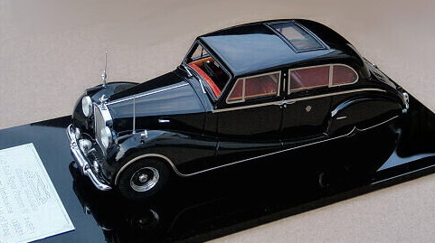 rolls-royce  phantom iv 1953 hooper limousine  chassis 4bp1 hm king faisal ii of iraq CLM-021 Модель 1 43