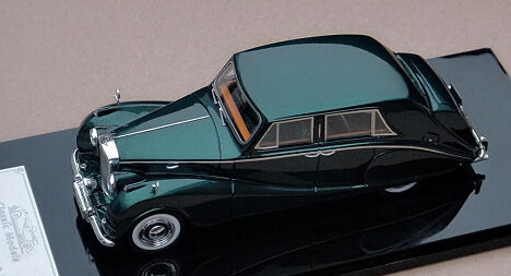 bentley r -type hooper empress style saloon 1953 pearl green CLM-022 Модель 1 43