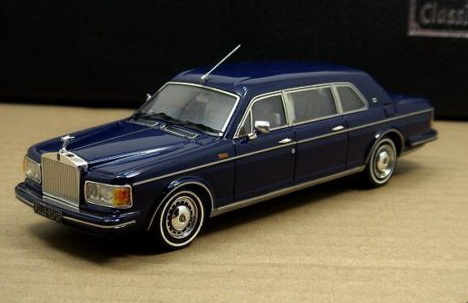 rolls-royce silver spur ii touring limousine - blue CLM-027A Модель 1:43