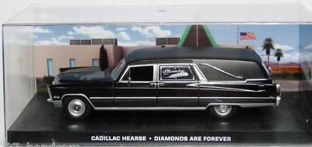 cadillac hearse - james bond 007 «diamonds are forever» JB88 Модель 1:43