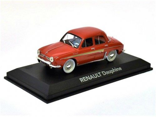 Renault DAUPHINE Ondine 1960 Red 2147204 Модель 1:43