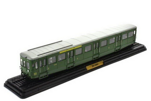 Модель 1:87 ZR-13601 (LA REMORQUE SNCF ZR-13600) - green