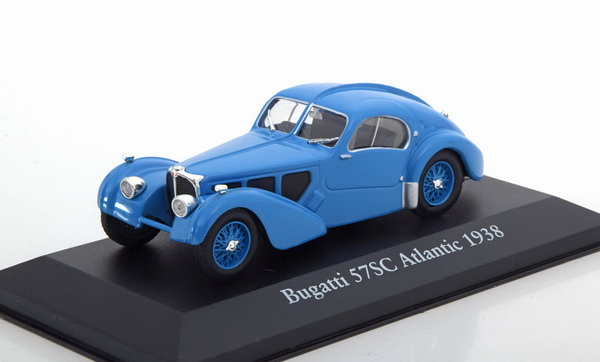 bugatti 57 sc atlantic - blue 2891006 Модель 1:43