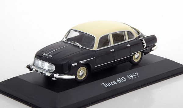 Модель 1:43 Tatra 603 - dark blue/cream