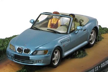 Модель 1:43 BMW Z3 - James Bond 007 - blue met