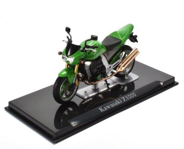 Модель 1:24 Kawasaki Z1000 - green