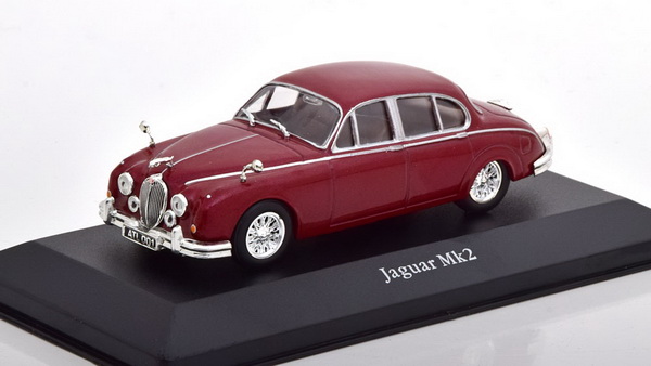 Модель 1:43 Jaguar Mk II - dark red