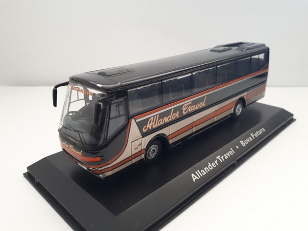 Bova Futura Coach "Allander Travel" - black 4642110 Модель 1:72