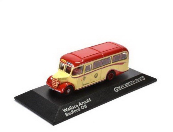 bedford ob "wallace arnold" - yellow/red 4655103 Модель 1:72