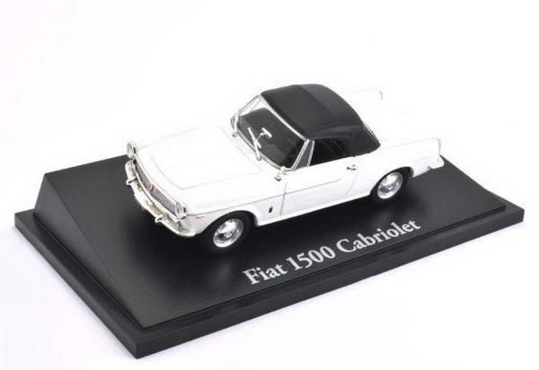 Модель 1:43 FIAT 1500 Cabriolet 1963 White