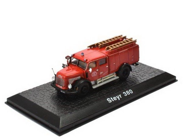 steyr 380 "feuerwehr bregenz" пожарная 1960 7147015 Модель 1:72