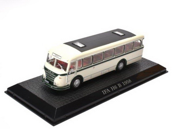 Модель 1:72 IFA H6 B автобус - white/green