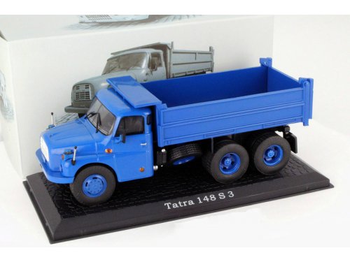 Модель 1:43 Tatra 148 S3 6х6 самосвал - blue
