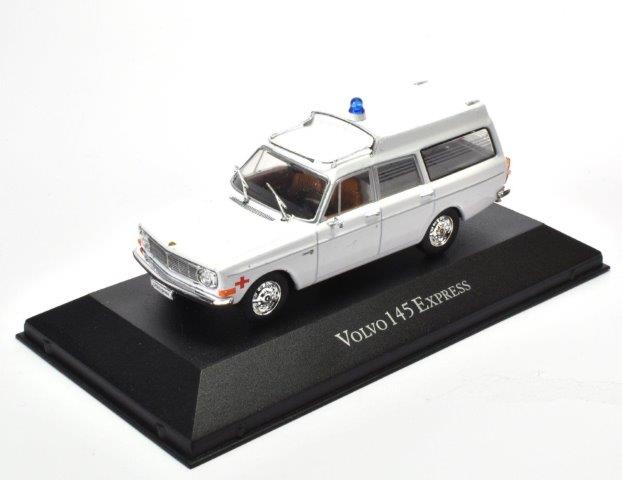 Volvo 145 Express «Ambulance» (скорая медицинская помощь) - white 7495007 Модель 1:43