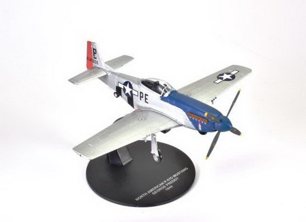 North American P-51D "Mustang" George Preddy (27 побед) 1944 7896007 Модель 1:72
