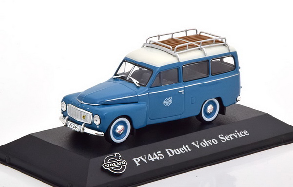 Модель 1:43 Volvo PV445 Duett Volvo Service - blue/white