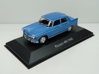 Peugeot 404 (Argentina) - blue met AAC013 Модель 1:43