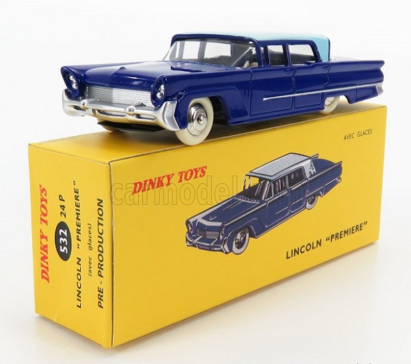 Lincoln - Premiere - 1955 - 2 Tone Blue D-532-BLUE Модель 1:43