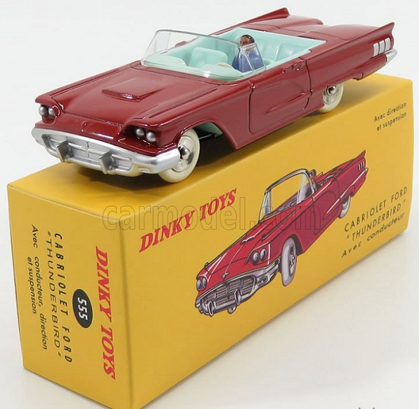 Ford Usa - Thunderbird Cabriolet - 1950 - Red D-555-RED Модель 1:43