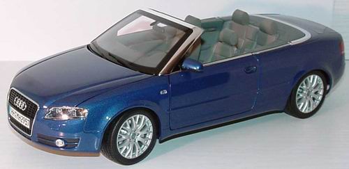 Модель 1:18 Audi A4 Cabrio (B6) - (facelift) - blue