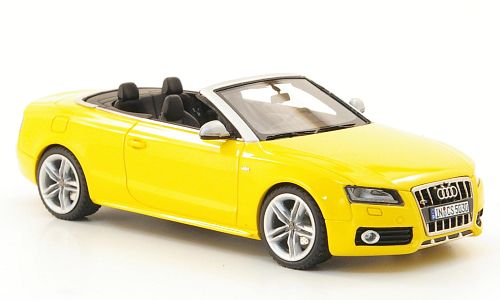 Модель 1:43 Audi S5 Cabrio - yellow
