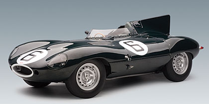 Модель 1:12 Jaguar D-type №6 Winner 24h Le Mans (John Michael Hawthorn - Ivor Leon John Bueb)
