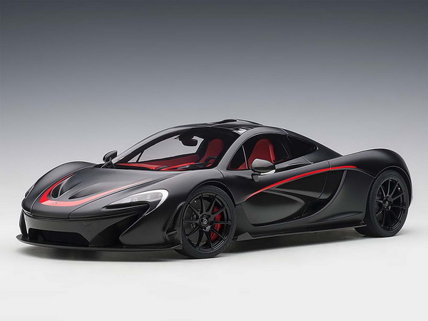 McLaren P1 - matt black/red 12241 Модель 1 12