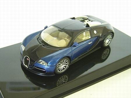 Модель 1:43 Bugatti EB 16.4 Veyron Concept Car - 2-tones blue