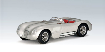 jaguar c-type - silver 53502 Модель 1:43