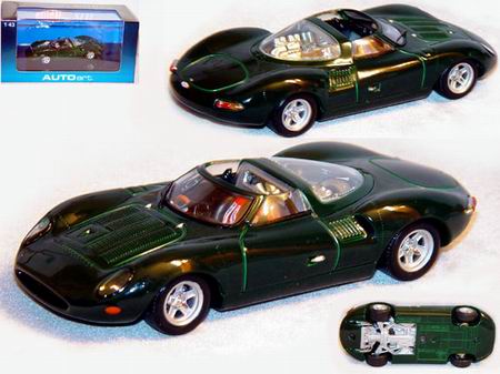 jaguar xj 13 - green 53541 Модель 1:43