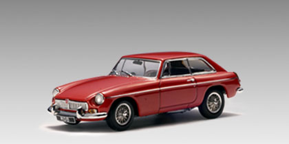 Модель 1:43 MGB GT Coupe MKII / red