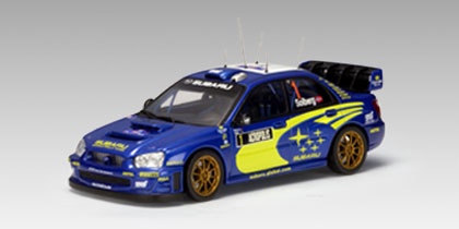 Модель 1:43 Subaru Impreza New Age WRC №1 Winner Rally Acropolis (Peter Solberg - Phil Mills)