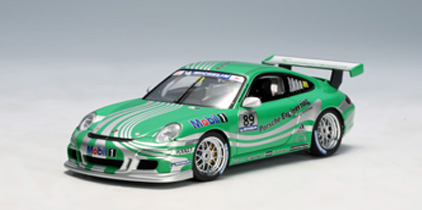 Модель 1:43 Porsche 911 (997) GT3 CUP Car - green