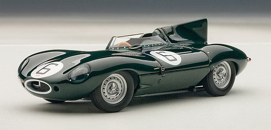 Модель 1:43 Jaguar D-type №6 Winner 24h Le Mans (John Michael Hawthorn - Ivor Leon John Bueb)