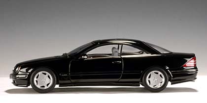 mercedes-benz cl600 (c215) 1999 black 70112 Модель 1:18