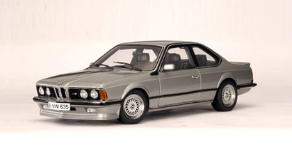 Модель 1:18 BMW M 635 CSi Coupe - silver