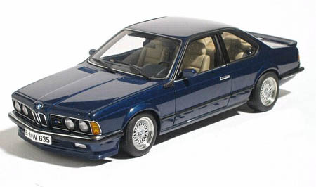 Модель 1:18 BMW M 635 CSi Coupe - blue met
