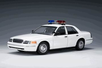 ford crown victoria police car 72707A Модель 1:18