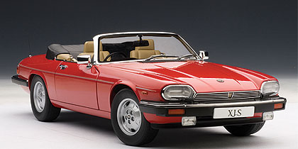 jaguar xj-s cabrio - red 73572 Модель 1:18