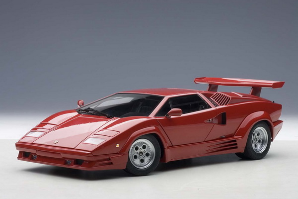Модель 1:18 Lamborghini Countach 25th Anniversary Edition - red