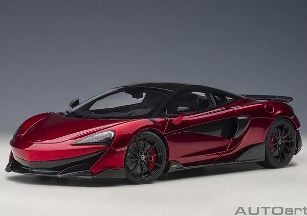Модель 1:18 McLaren 600LT - volcano red
