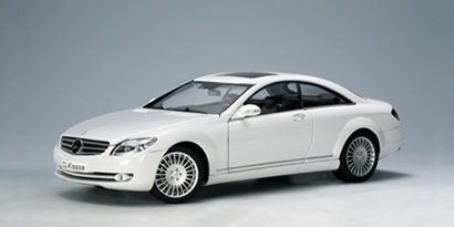 Модель 1:18 Mercedes C216 CL-Coupe 2006 White