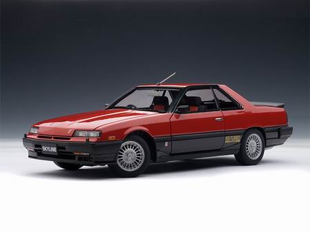 Модель 1:18 Nissan Skyline HT 2000 Turbo Intercooler RS-X (DR30) - red