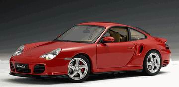 porsche 911 turbo (996) - red 77831 Модель 1:18