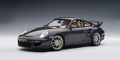 Модель 1:18 Porsche 911 (997) GT2 - dark grey