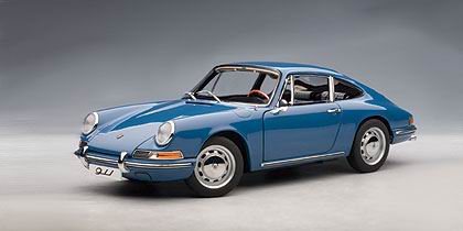 Модель 1:18 Porsche 911 - blue