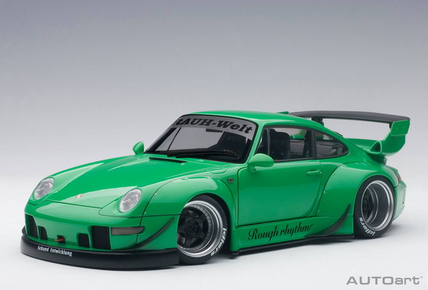Модель 1:18 Porsche 993 RWB (green)