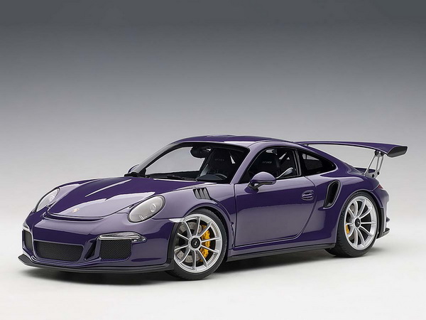 Модель 1:18 Porsche 911 (991) GT3 RS 2016 - Violett