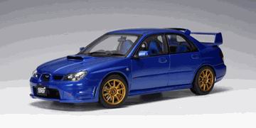 Модель 1:18 Subaru Impreza WRX STi - blue