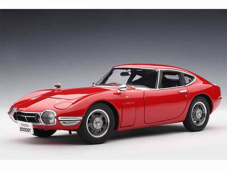 toyota 2000 gt coupe upgraded version (red) 78746 Модель 1:18